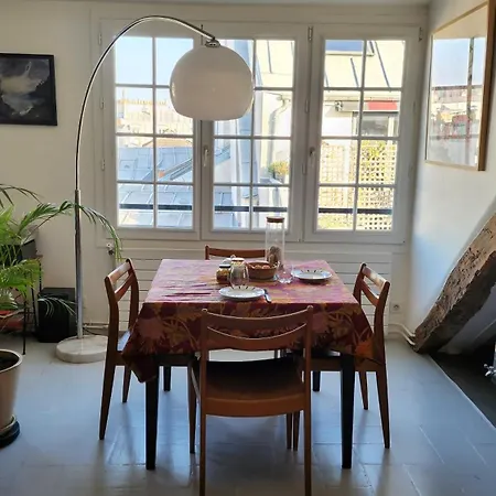 Rooftop Duplex Cosy 100m2 アパート *